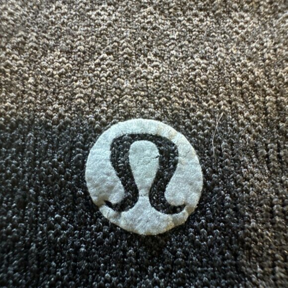 LULULEMON 8 Seamlessly Street Heathered Black Cropped Leggings High Compression - Picture 10 of 13